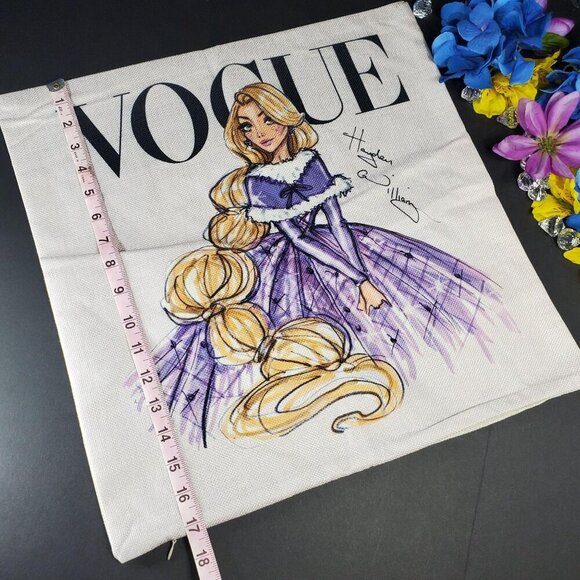 Rapunzel Princess Accent Pillowcase Tangled Sham Pillow Cushion Cover Home Decor - Picture 6 of 10